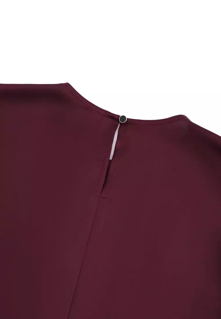 G2000 Pleat Detail Round Neck Blouse
