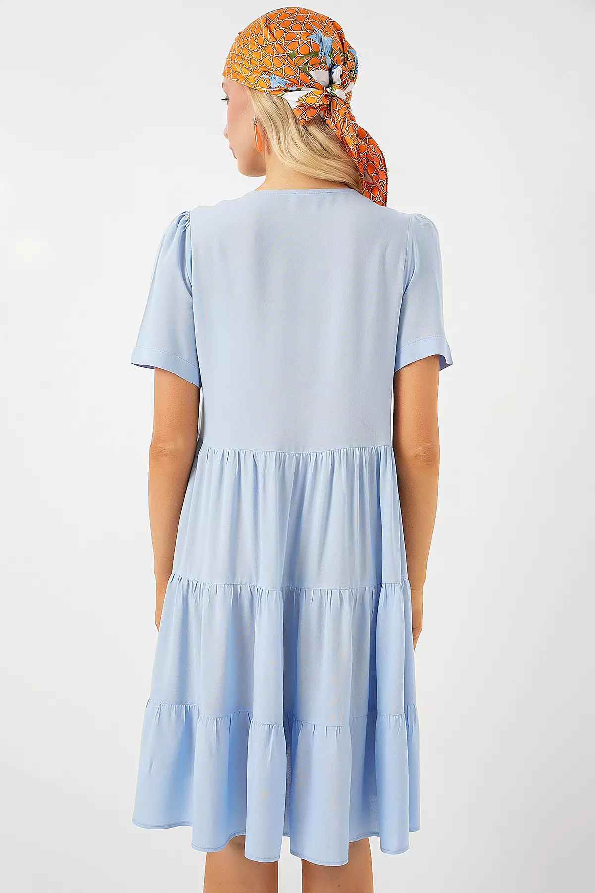 Viscose Knee Length Dress