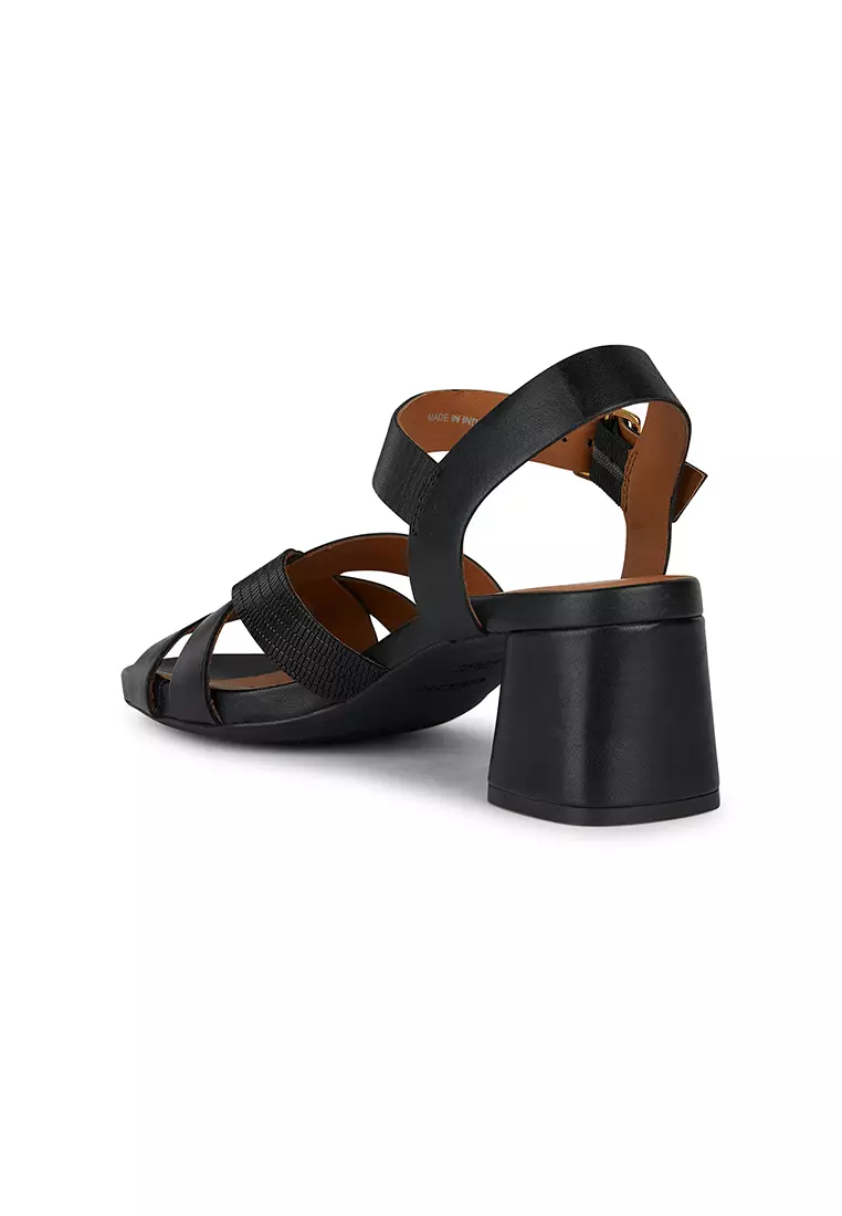 Women's D Genziana Mid B Heeled Sandals
