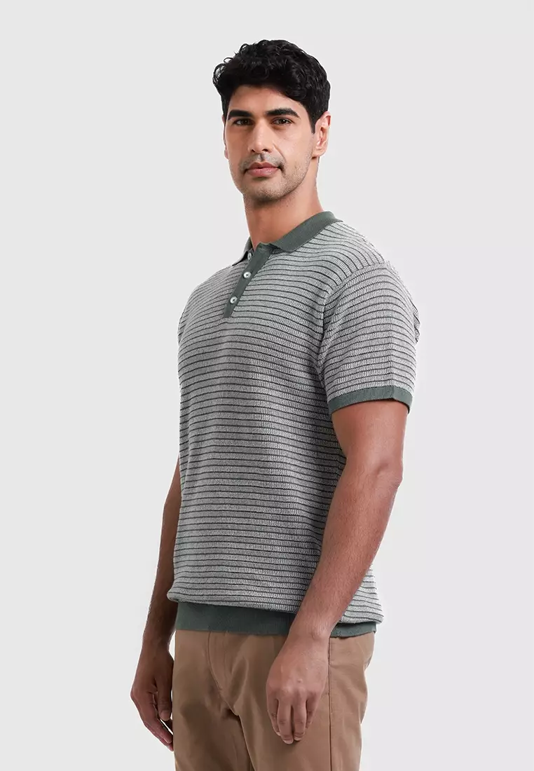 MOC Kaos Polo Lengan Pendek ACCONA - OLIVE