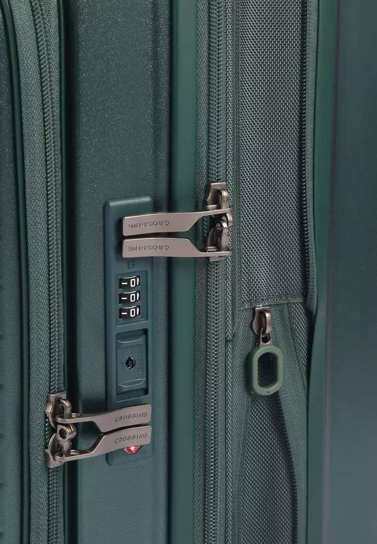 CROSSING INVI 20" Carry On Expandable Luggage With Front & Middle Access V3 - Squash
