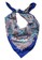 San Marco blue and multi Carnation Paisley Poly-Satin Square Scarf Blue 2C1DEAA124DBE9GS_1