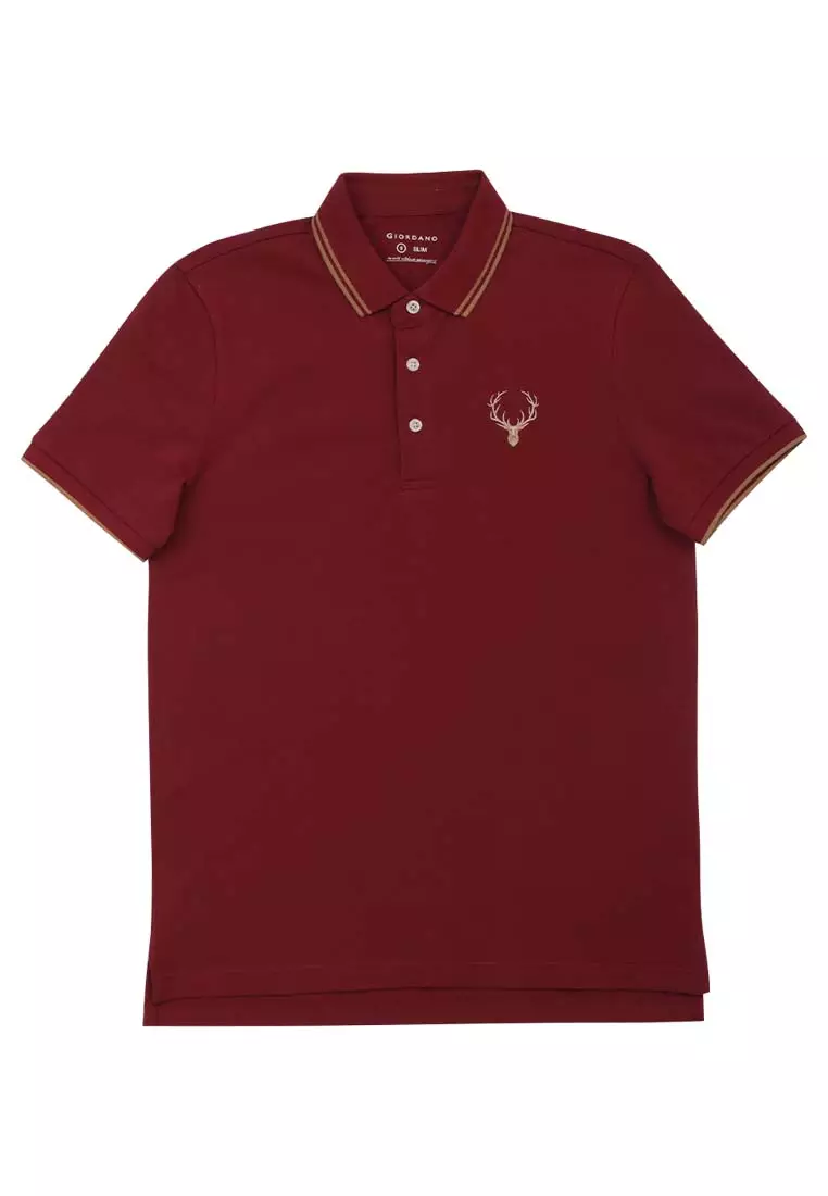 Men's Deer Head Polo