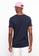 LC WAIKIKI blue Crew Neck Short Sleeve Printed Combed Cotton Men's T-Shirt 5565CAADB5CEF5GS_5