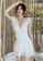 A-IN GIRLS white Sexy Gauze Big Backless One-Piece Swimsuit 1F049US9AB2156GS_2