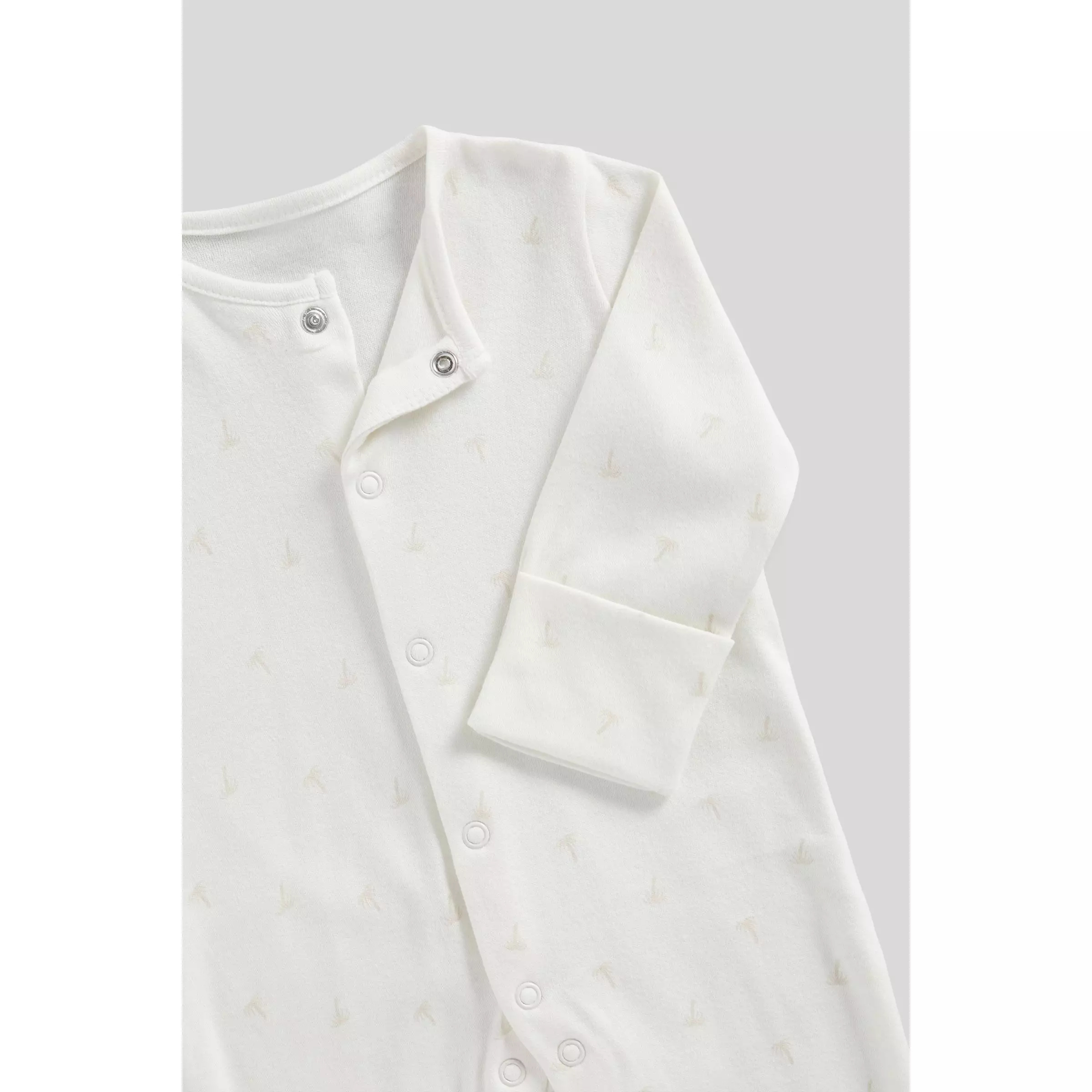 Mothercare Dinosaur Sleepsuits - 3 Pack - Set Baju Tidur Bayi Laki-laki (Biru)