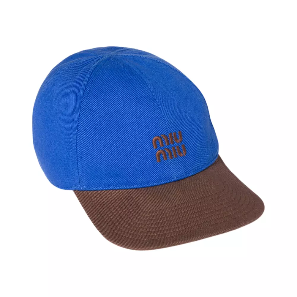 Drill Baseball Cap Light Blue/Cocoa