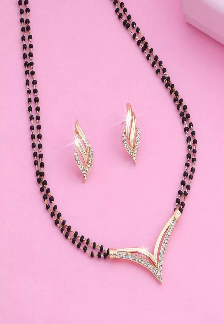 Mangalsutra necklace set cheap