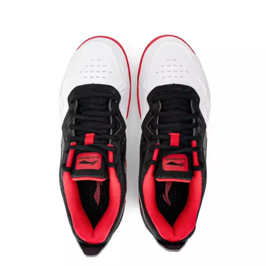 Li-Ning Badminton Shoes Ranger Lite II SE White/Black AYTT019-3