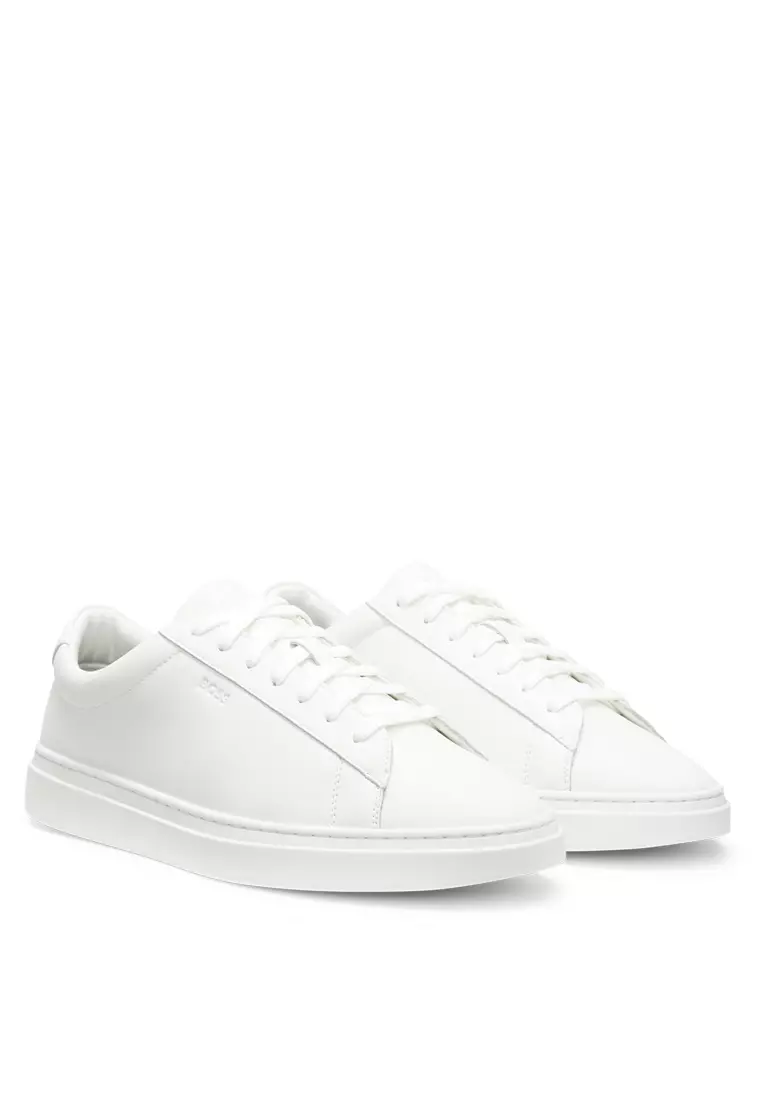Kieran Leather Trainers - BOSS Mainline