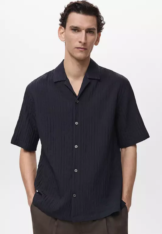 Striped Structure Shirt