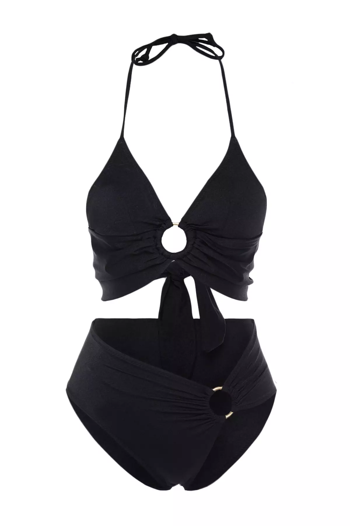 Ring Detail Bikini Set