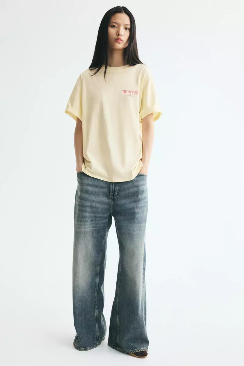 Oversized printed T-shirt