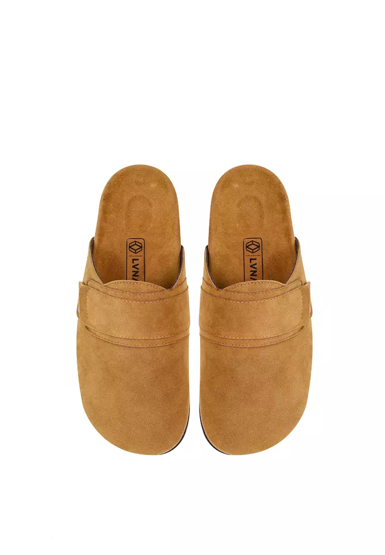 Lvnatica Anson Brown Slide Sandals