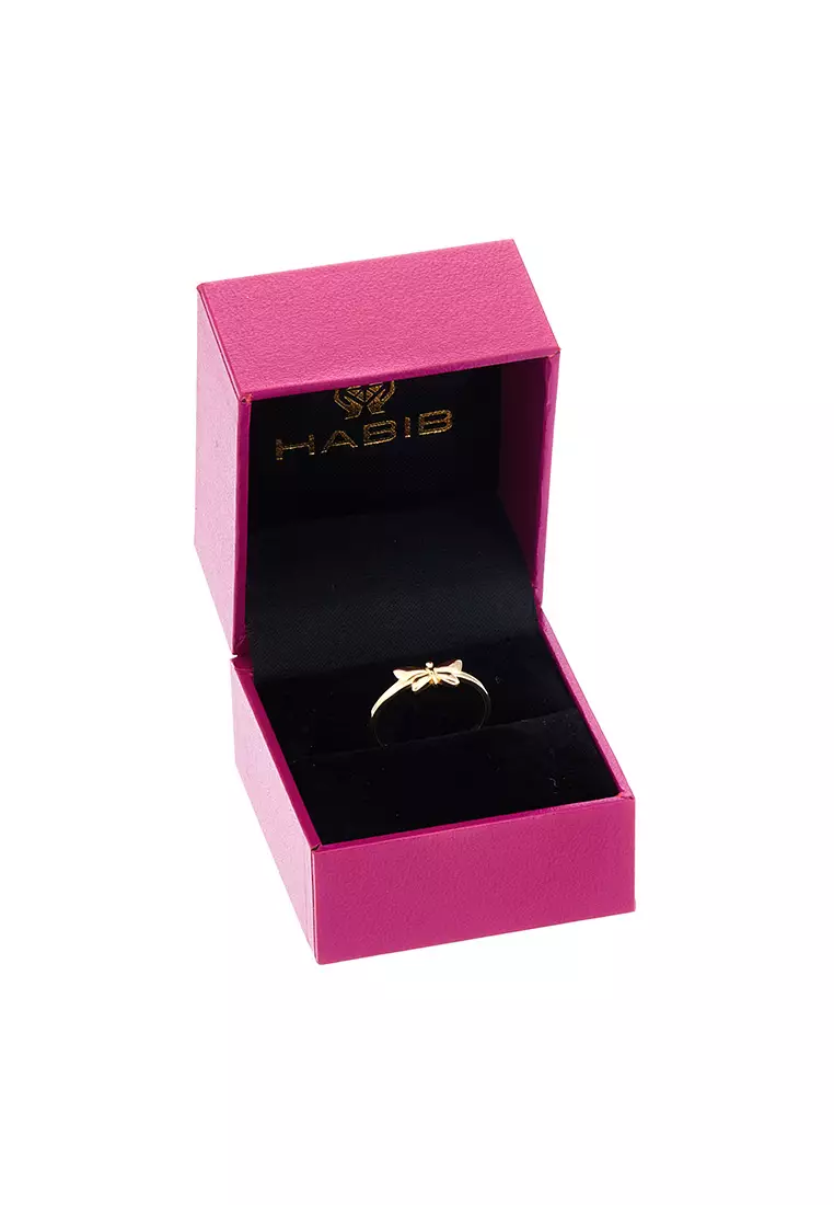 HABIB 375/9K Yellow Gold Ring MNM348(R)
