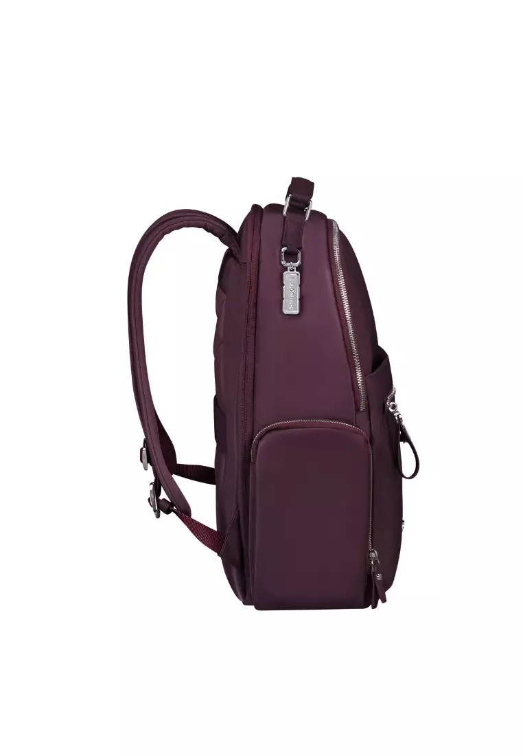 KARISSA EVO ROUND BACKPACK 15.6" - BURGUNDY