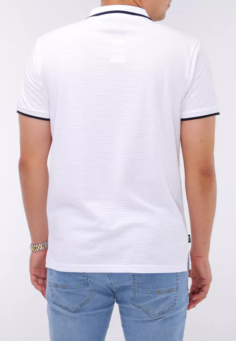 Collared Shirt Jacquard