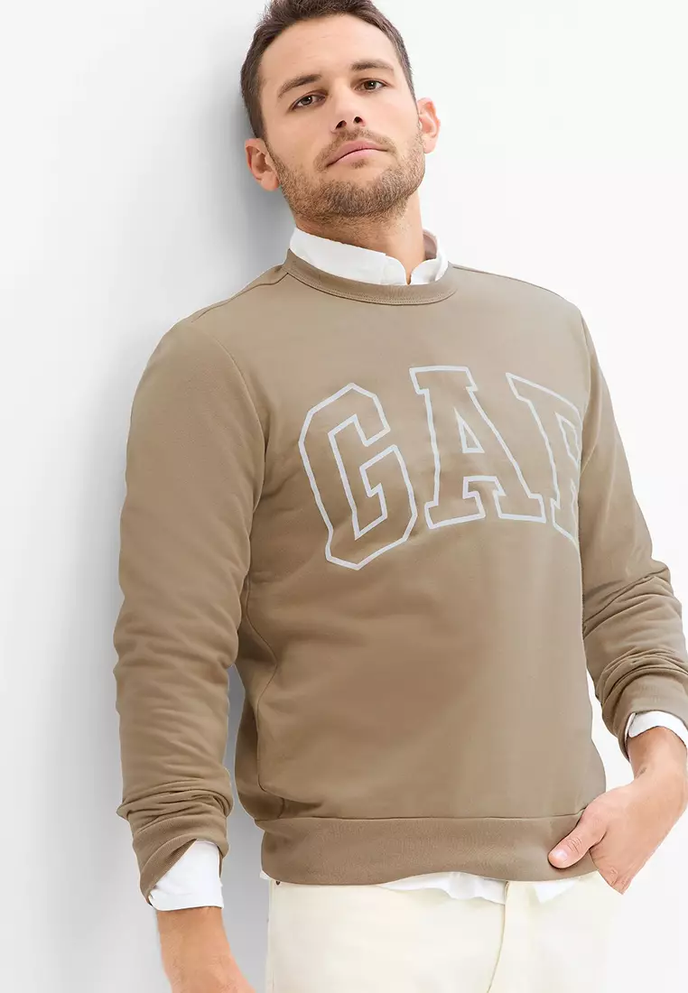 Buy GAP Logo Fleece Sweatshirt 2023 Online | ZALORA Philippines