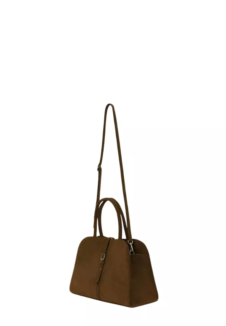 Blanc Medium - Suede Choco Brown