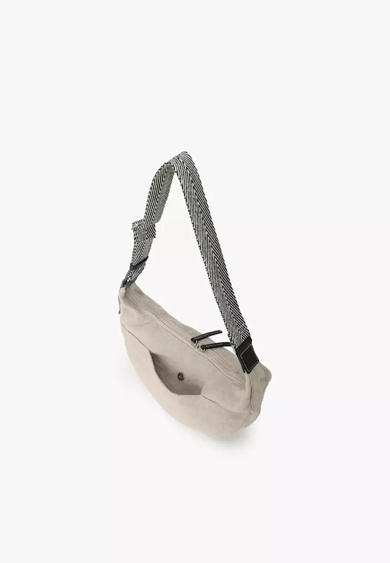 Linen Shoulder Bag