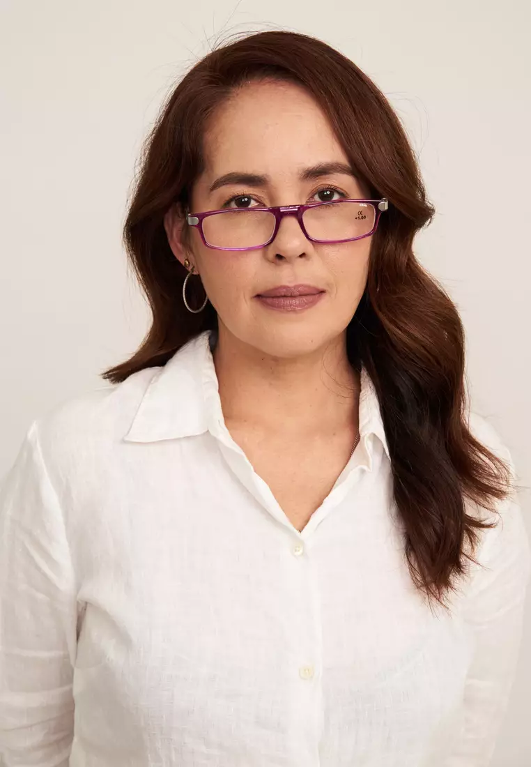 Evolution Magnetic (Purple) +2.00 Reading Glasses for 50-51 Years Old