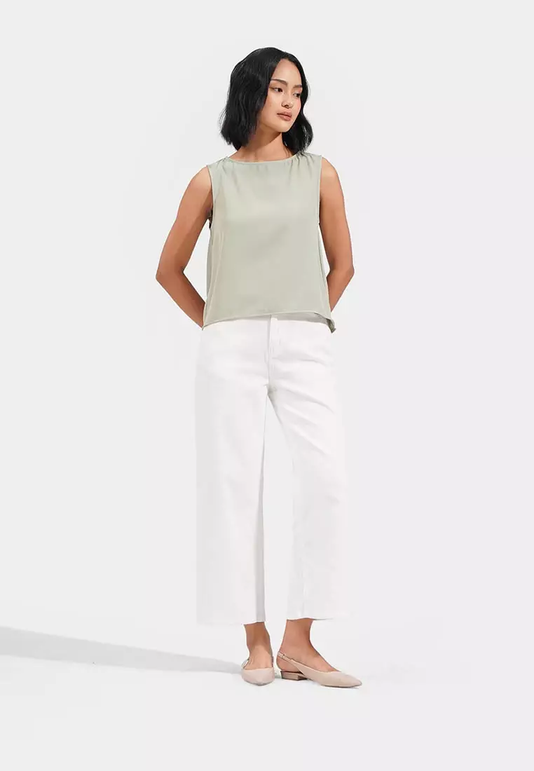 High Low Sleeveless Top