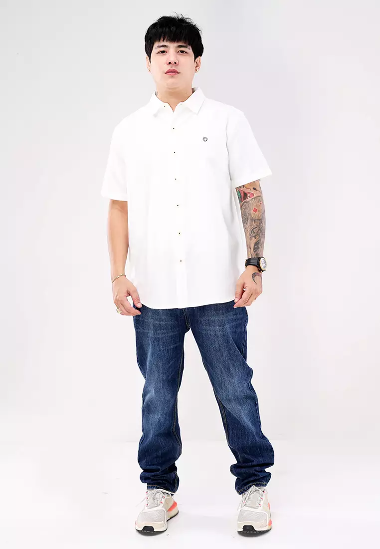 Woven Polo Short Sleeve