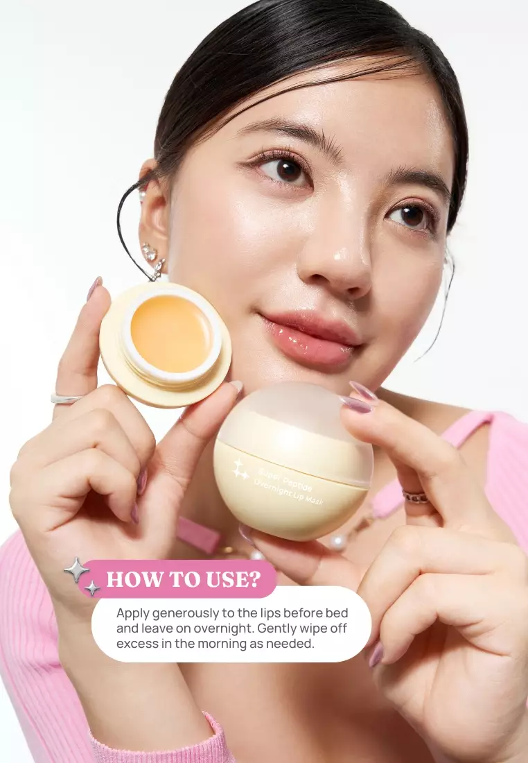 LUMI Super Peptide Overnight Lip Mask - Citrus Crush