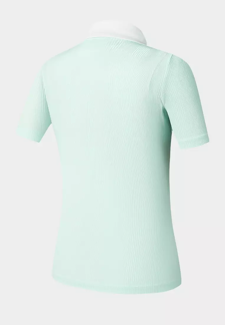 FILA CORE ATHLETICS GOLF II Women Short Sleeves T-Shirt (Turquoise / White)