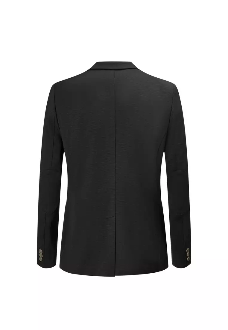 聚酯棉混紡休閒西裝外套