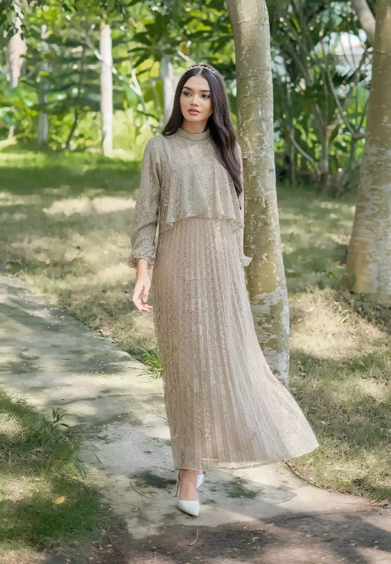 Mileva Dress - Stone