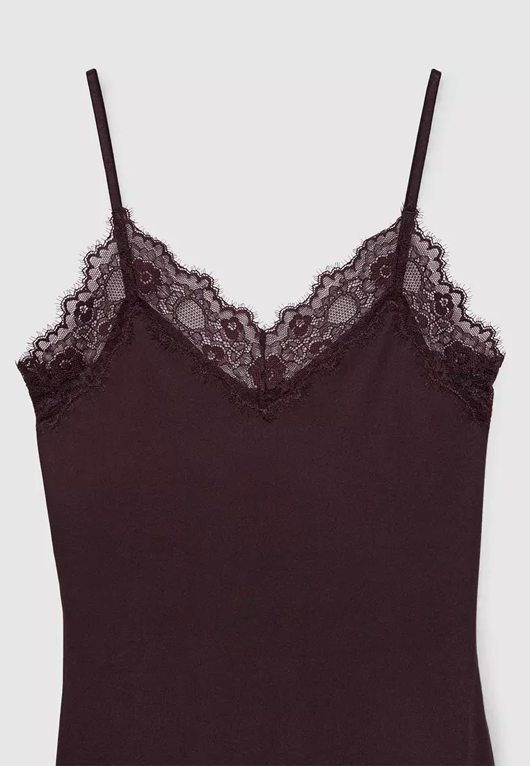 Women's Lace Camisole Bodysuit