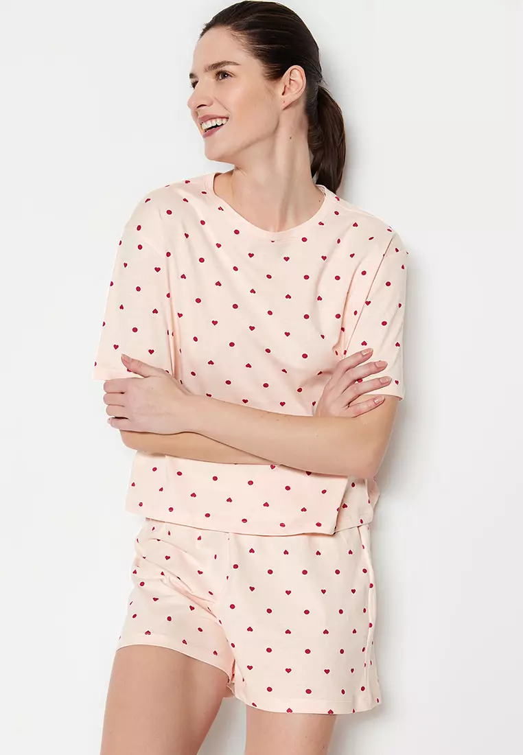 Heart Pajamas Set