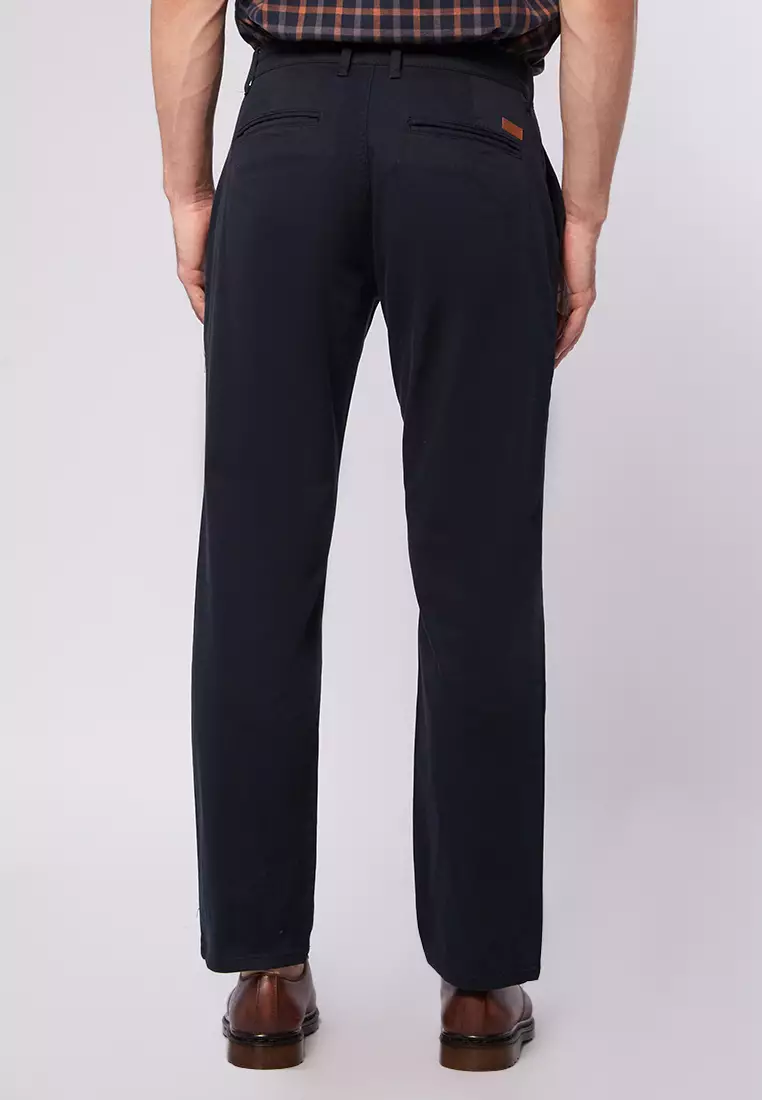 Slim Straight Ankle Chinos Pants