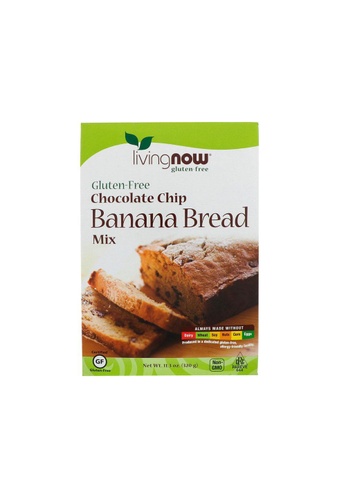 Now Foods Now Foods, Chocolate Chip Banana Bread Mix, Gluten-Free, 11.3 oz (320 g) C760CES6B2F7D8GS_1