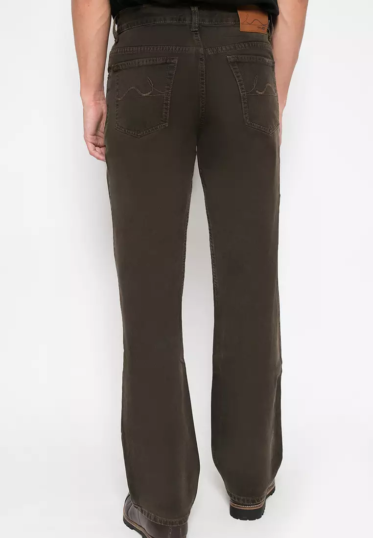 LGS - Jeans - Celana Panjang - Warna Coklat Gelap - LEJT.052.388V.081.7C