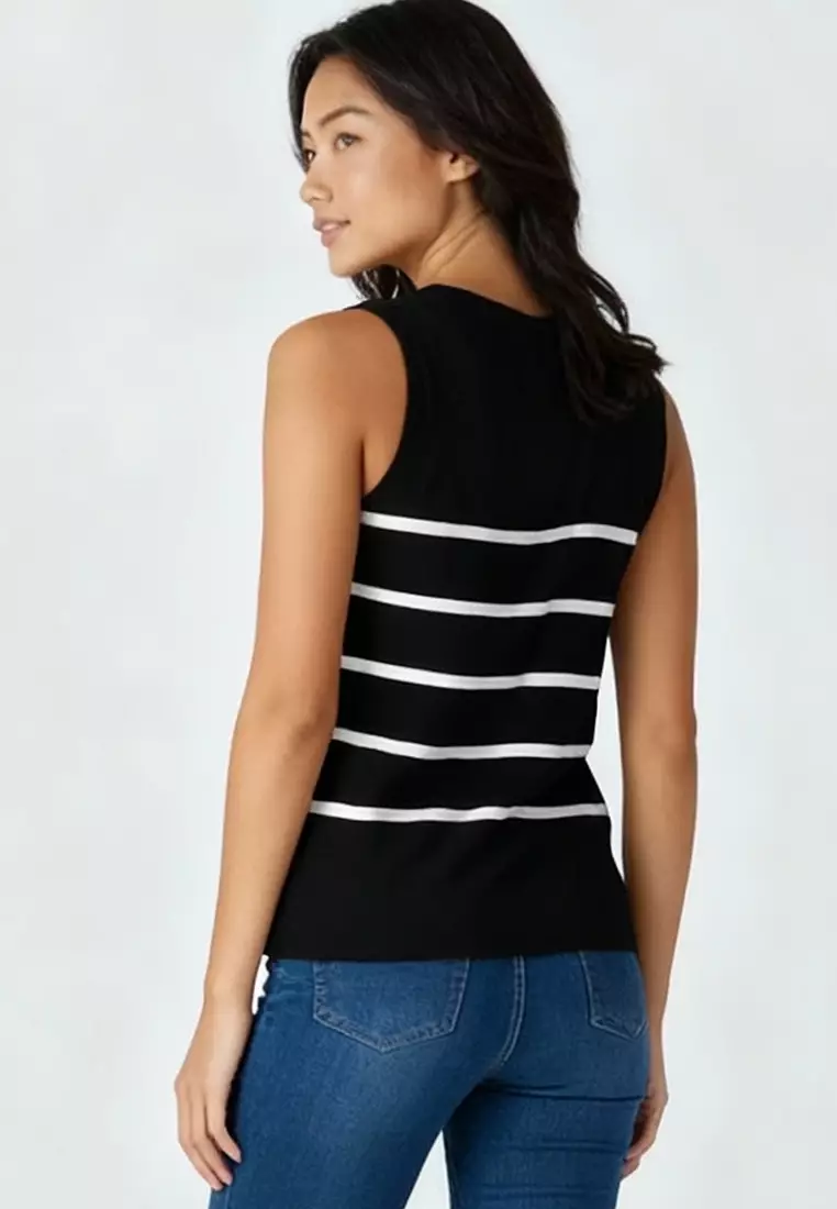 Merella French Terry Sleeveless Top