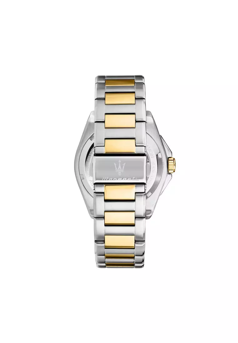 【2年保養】瑪莎拉蒂 Velocita系列41mm 男士鋼帶款計時自動腕錶 R8823152001