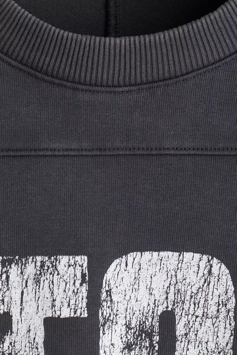 Oversized Fit Cropped T-shirt