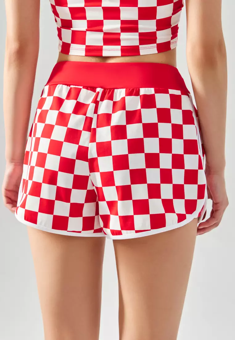 Buy HAPPY FRIDAYS Checkerboard Sports Shorts DSG219 2024 Online