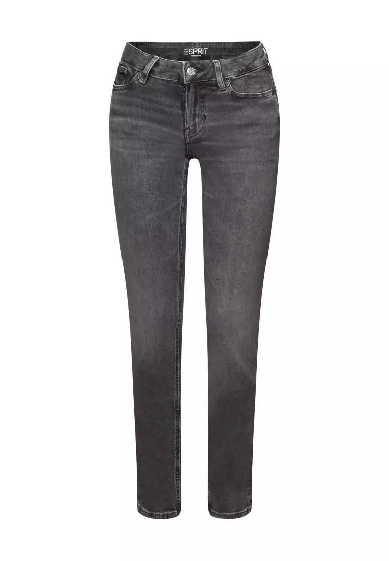 ESPRIT Slim Mid-Rise Jeans