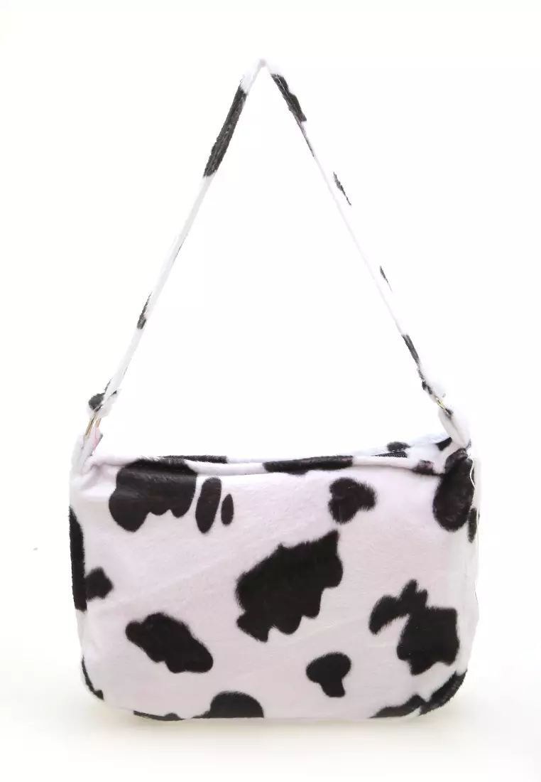 Zaskia Shoulder Bag Wanita Motif Animal Premium Quality - Sapi