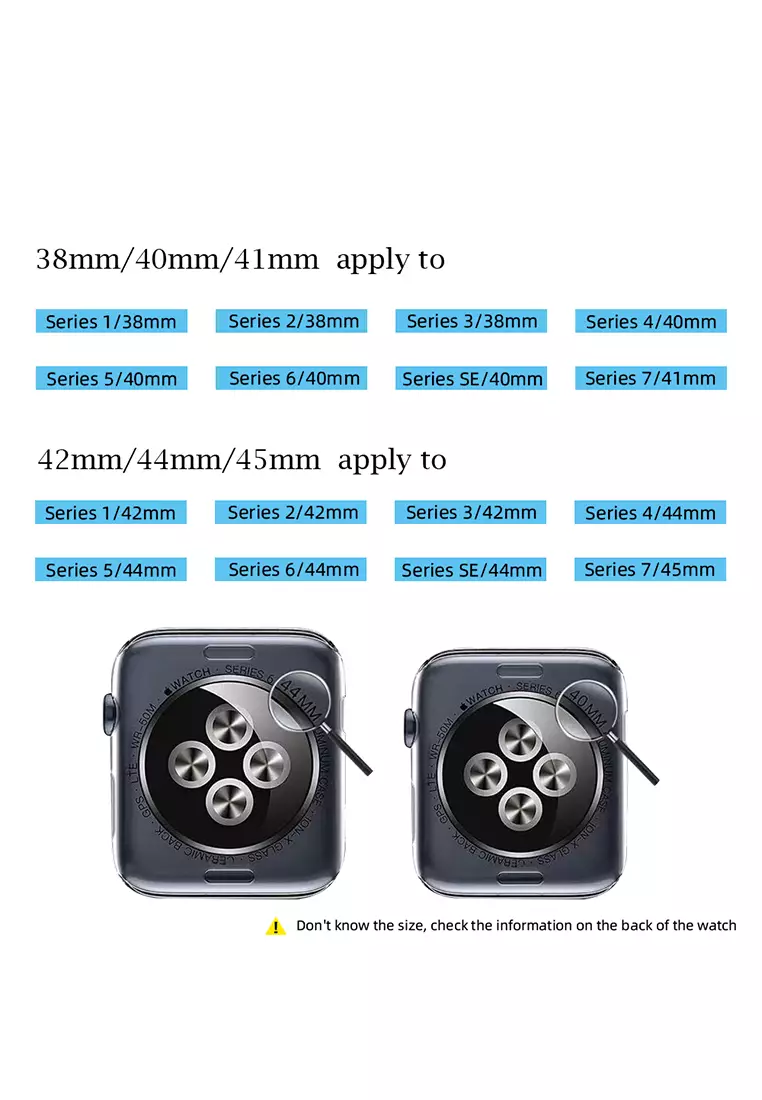 Strap Nilon Apple Watch Soft Pola Gelombang iwatch Strap 42/44/45mm Colorful