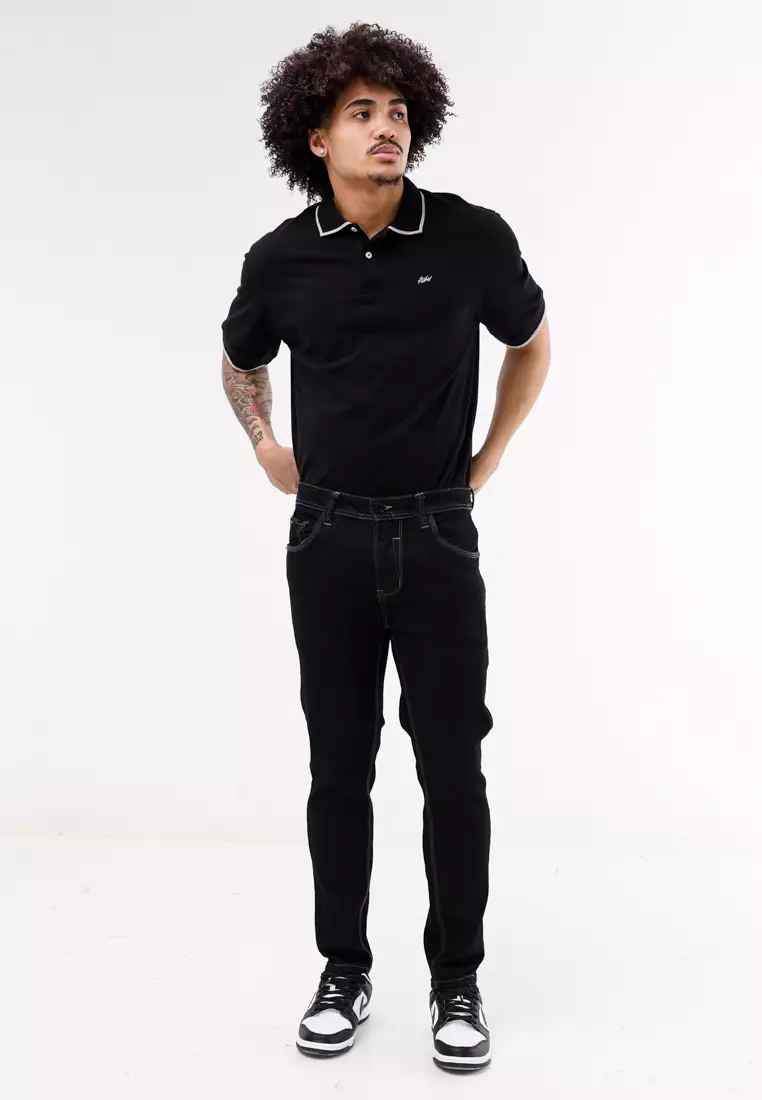 Denim Long Pants Skinny Fit Stretch