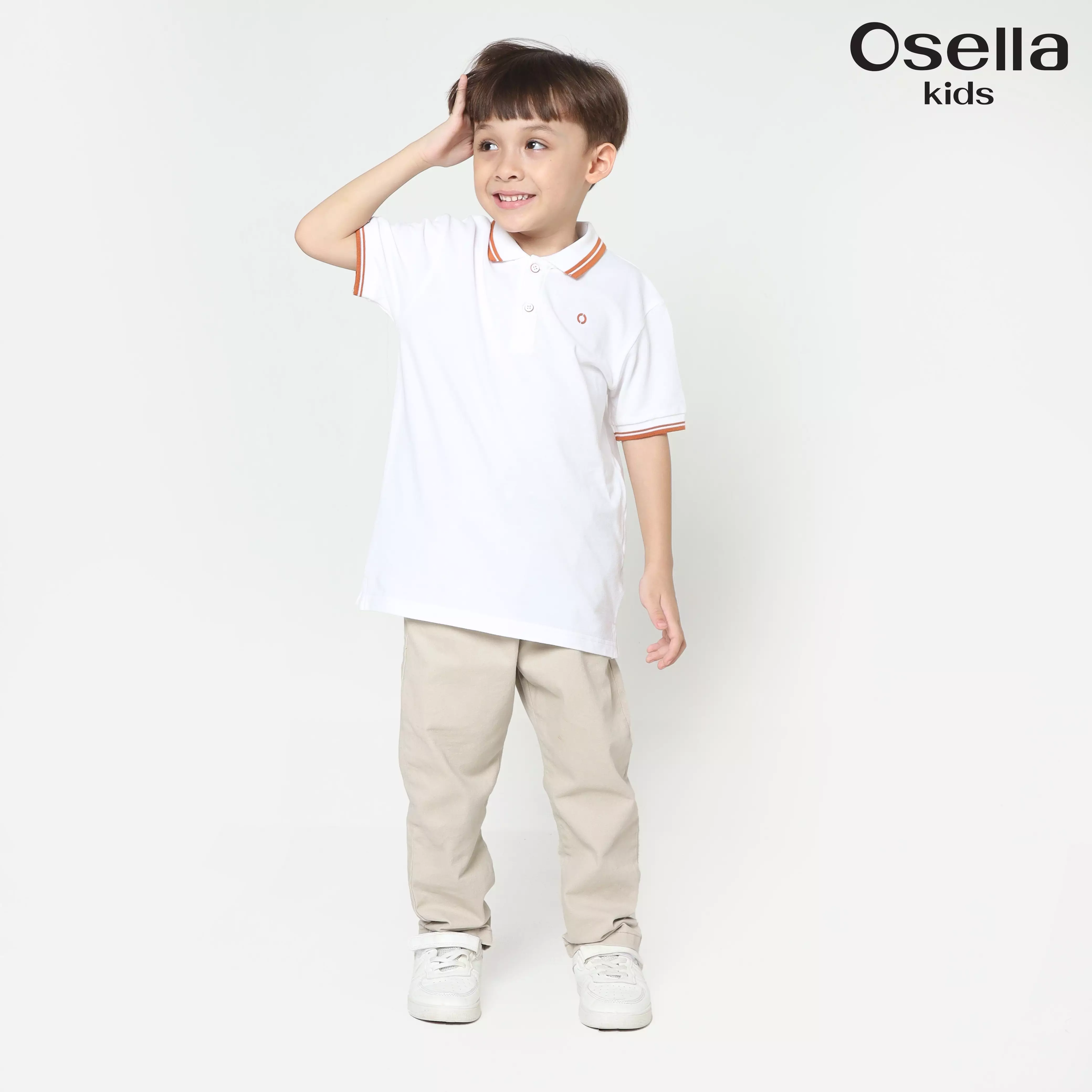 Osella Basic Reguler FIt Polo Shirt 3222500101 | Kaos Polo Shirt Basic Anak Laki-Laki