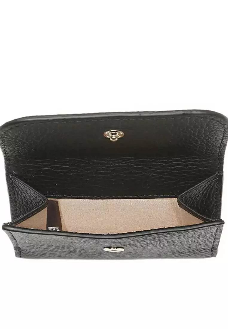 Alphabet Mini Trifold Wallet Black CHC21WP946F57