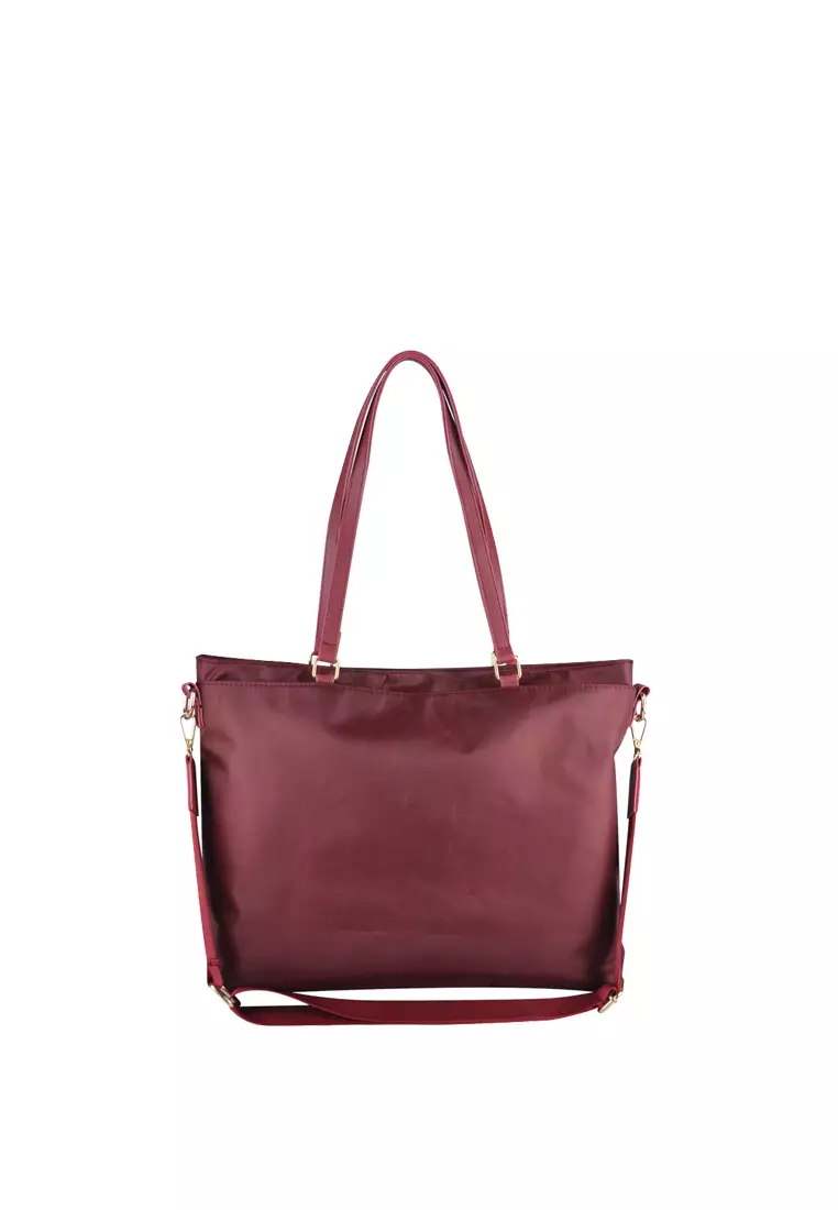 Mayonette Silka Shoulder Bag - Tas Fashion Wanita - Womens Shoulder Bags - Maroon