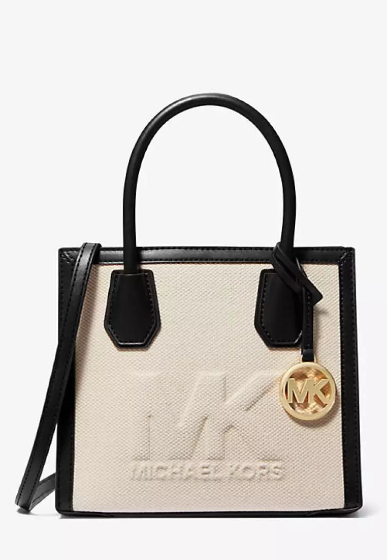 Michael kors mercer canvas crossbody outlet