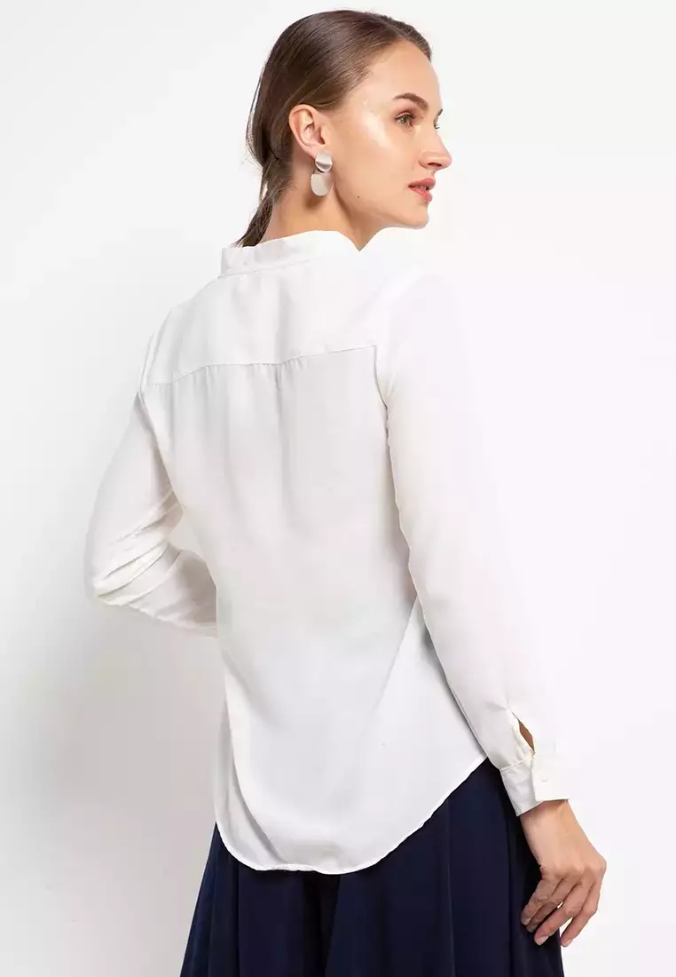 Chanira Samira Blouse-White