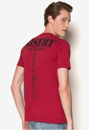 Miseesprit hkry 文字設計TEE, 服飾, 印圖T恤
